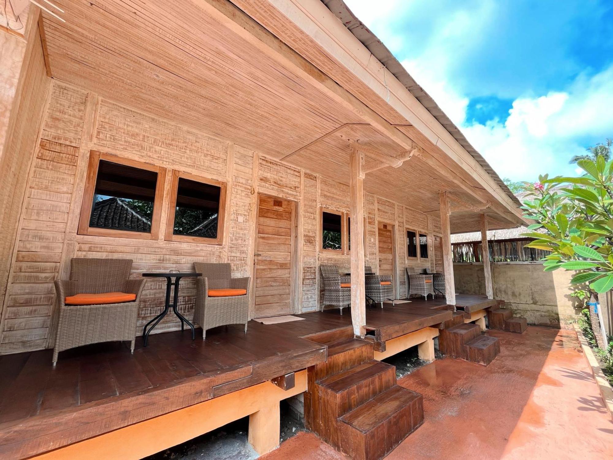 Sari Gili Bungalow Gili Air Bagian luar foto